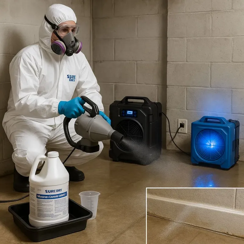 Sanitization and Odor Removal process in Yorkville, IL