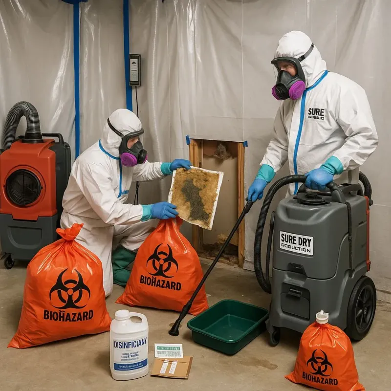 Contaminated Water Handling Protocols process in Yorkville, IL