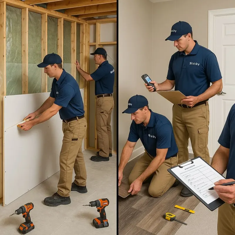 Repairs and Reconstruction process in Yorkville, IL