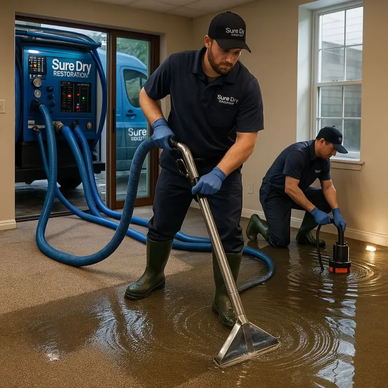 Water Extraction and Removal process in Yorkville, IL